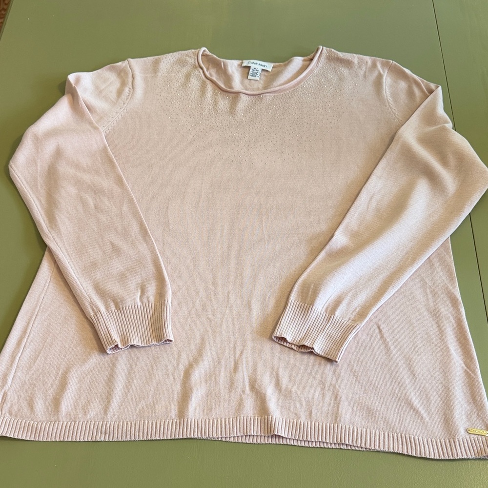 Calvin Klein Women’s Pink Sweater